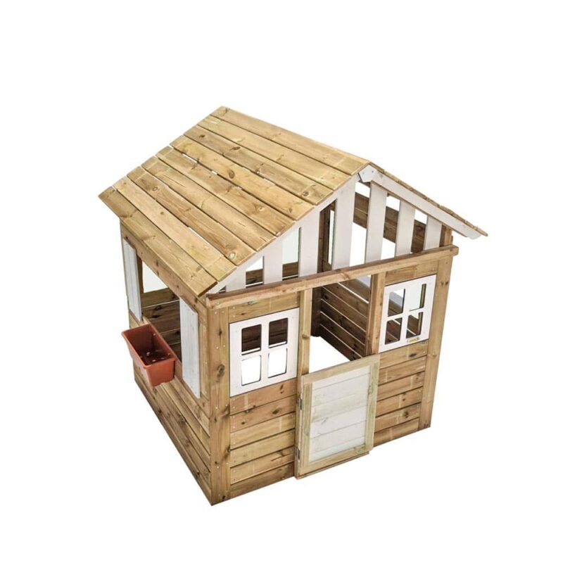 Billaresbalsalobre Casita infantil de madera Masgames Lollipop XL blanca MA800547 - Imagen 3