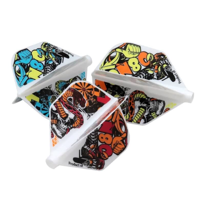 Billaresbalsalobre Plumas Fit Flight Air Pupo Teng Lieh 3 Shape Blanco - Imagen 2