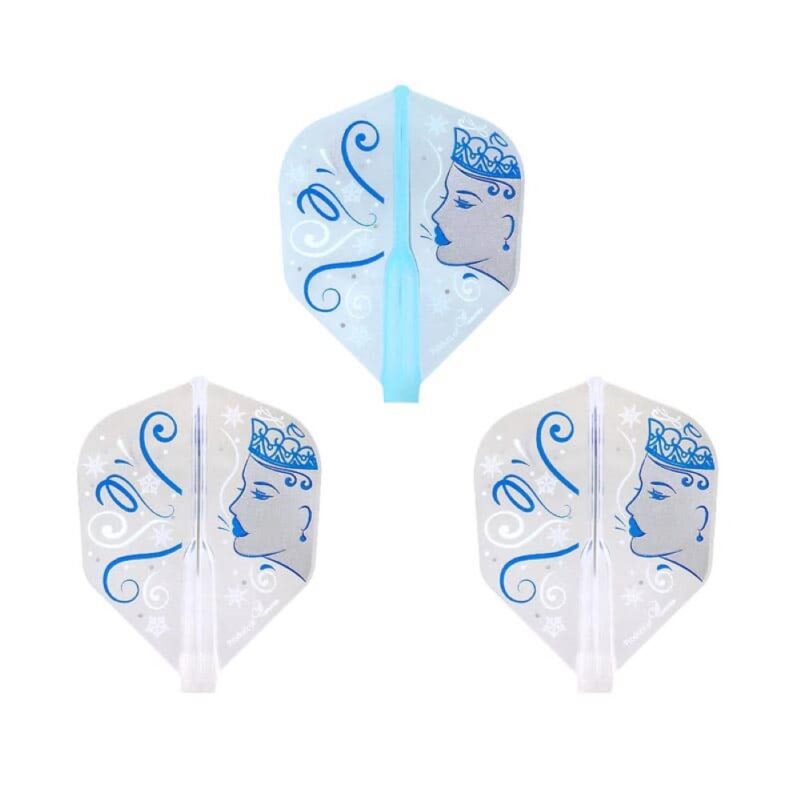Billaresbalsalobre Plumas Fit Flight Air Ice Queen Shape Color Mix - Imagen 3