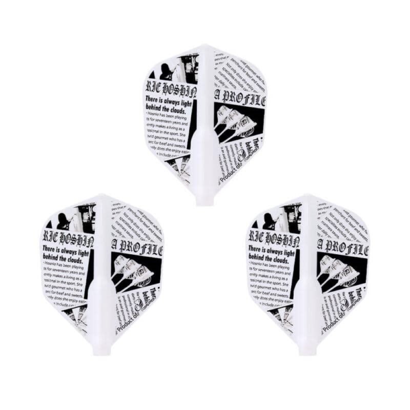 Billaresbalsalobre Plumas Fit Flight Rie Hoshino 6 Shape Blanco - Imagen 2