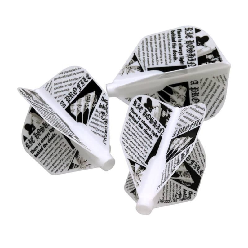 Billaresbalsalobre Plumas Fit Flight Rie Hoshino 6 Shape Blanco - Imagen 3