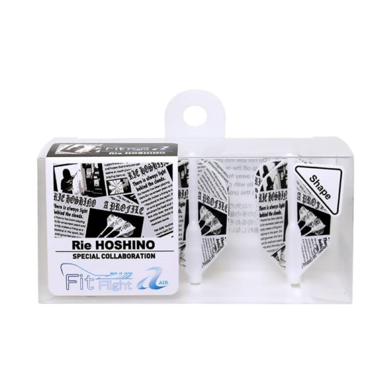 Billaresbalsalobre Plumas Fit Flight Air Rie Hoshino 6 Shape Blanco - Imagen 4