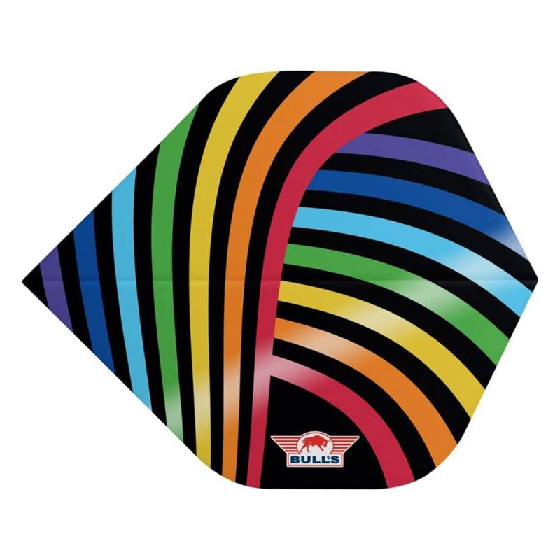 Billaresbalsalobre Plumas Bulls Powerflite D100 Rainbow Standard BU-50941 - Imagen 2