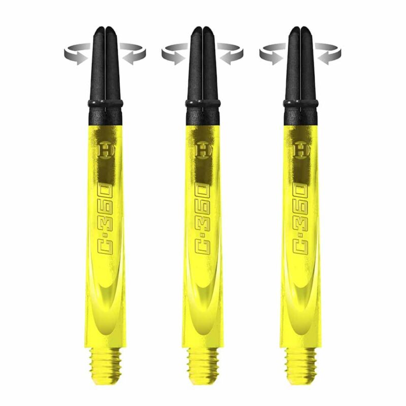 Billaresbalsalobre Cañas Harrows Darts Carbon 360 Medium 49mm Amarilla SH2044 - Imagen 2