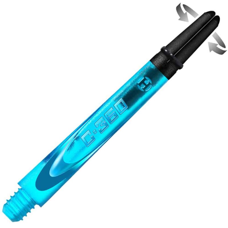Billaresbalsalobre Cañas Harrows Darts Carbon 360 Short 35mm Aqua SH2065 - Imagen 3