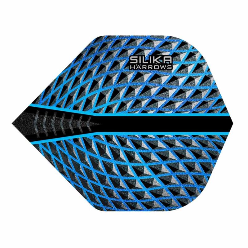 Billaresbalsalobre Plumas Harrows Darts Silika n2 5105 Aqua Blue FB5105 - Imagen 2