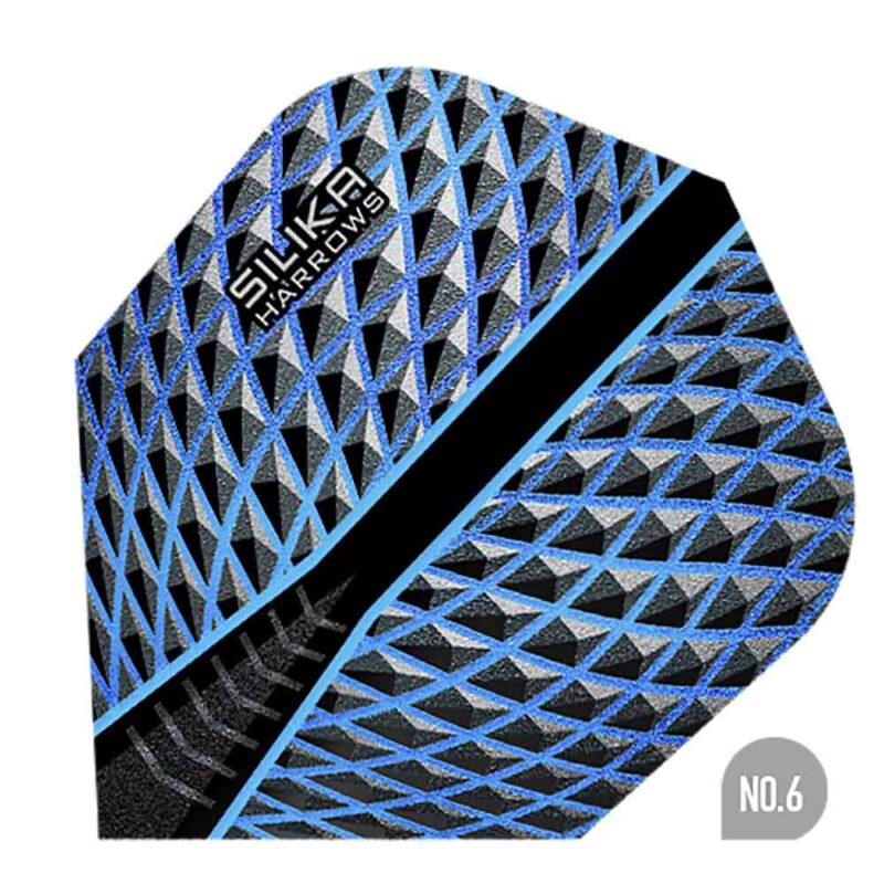 Billaresbalsalobre Plumas Harrows Darts Silika n6 5100 Blue FB5100 - Imagen 2