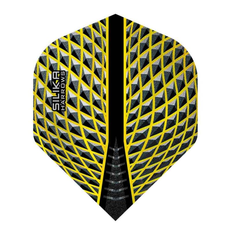 Billaresbalsalobre Plumas Harrows Darts Silika n2 5109 Amarilla FB5109