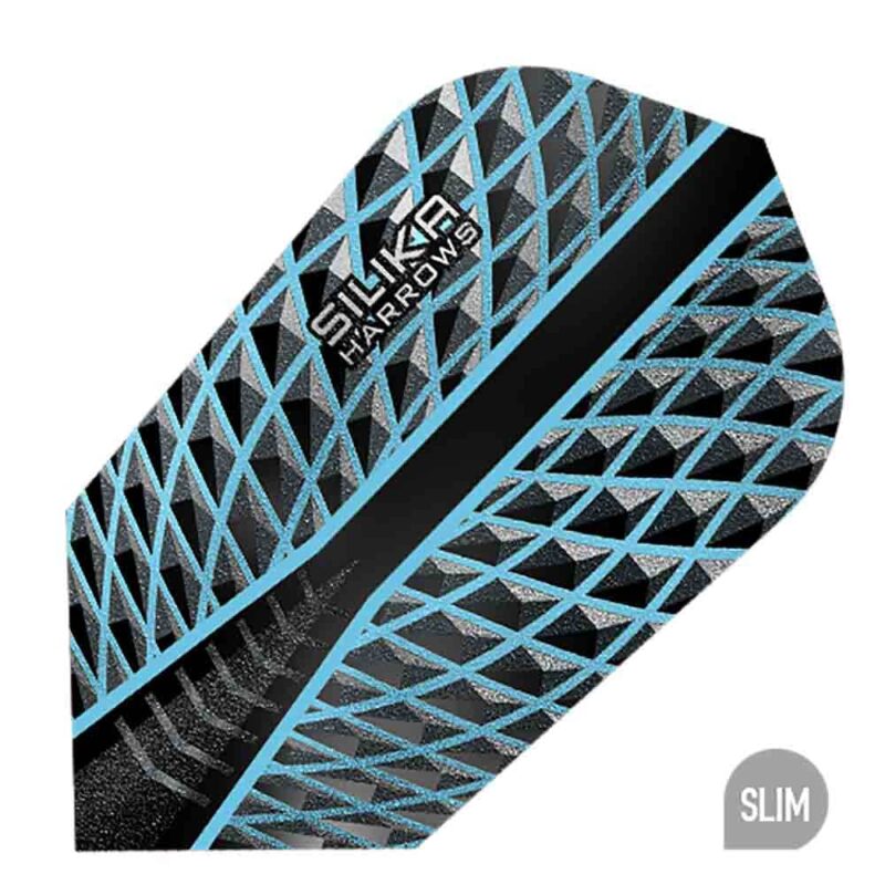 Billaresbalsalobre Plumas Harrows Darts Silika Slim 5110 Blue FB5110 - Imagen 3