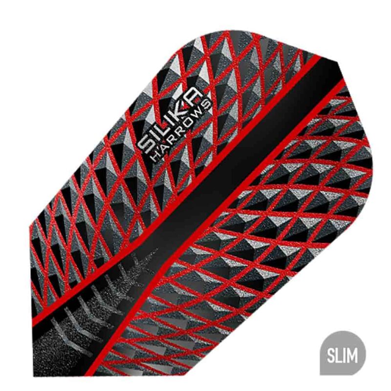 Billaresbalsalobre Plumas Harrows Darts Silika Slim 5111 Red FB5111 - Imagen 3