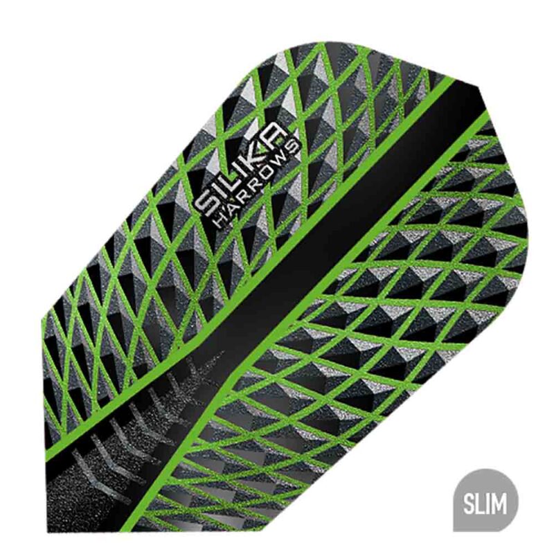 Billaresbalsalobre Plumas Harrows Darts Silika Slim 5112 Green FB5112 - Imagen 2