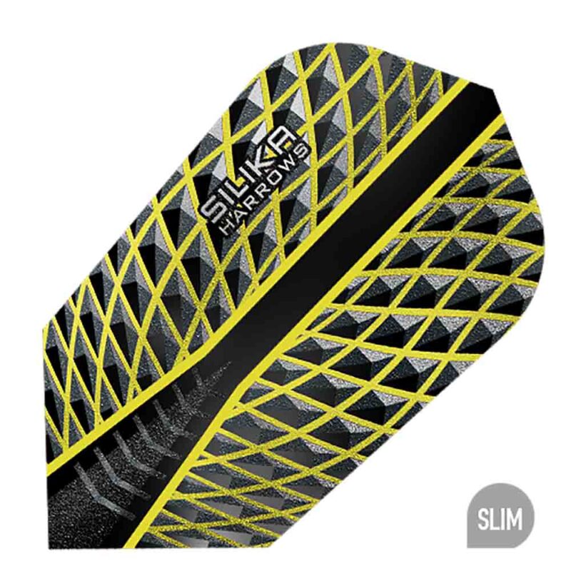 Billaresbalsalobre Plumas Harrows Darts Silika Slim 5114 Yellow FB5114 - Imagen 3