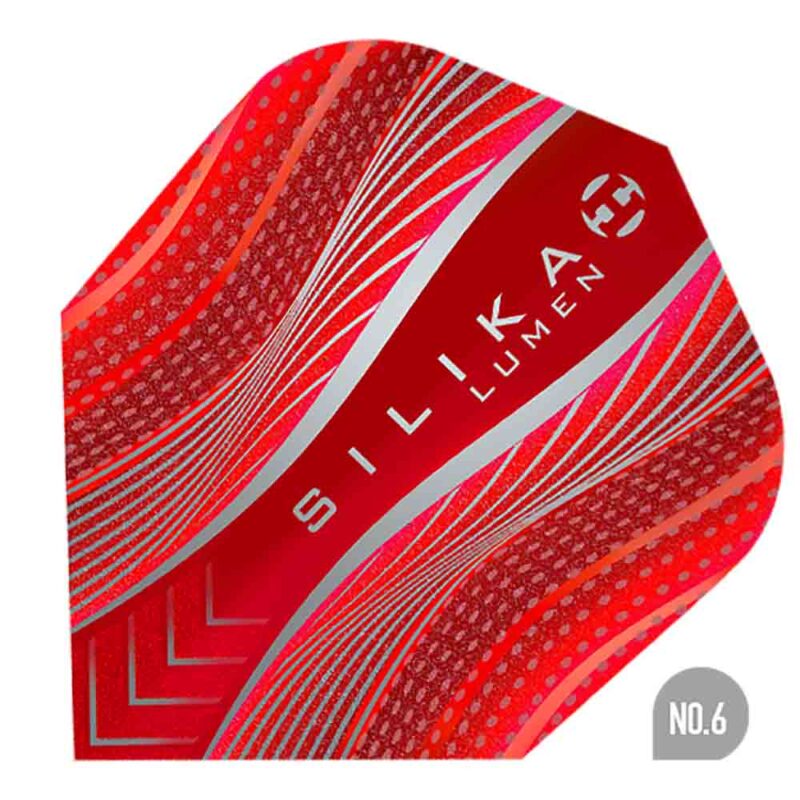 Billaresbalsalobre Plumas Harrows Darts Silika Lumen n6 5118 Red FB5118 - Imagen 3