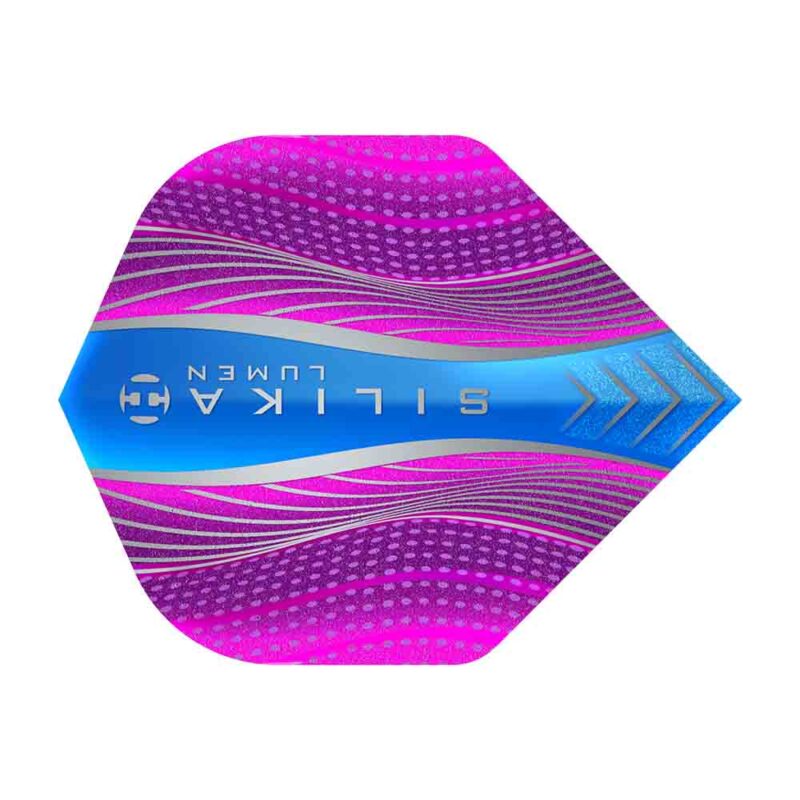 Billaresbalsalobre Plumas Harrows Darts Silika Lumen n6 Shape 5119 Aqua Pink FB5119 - Imagen 3