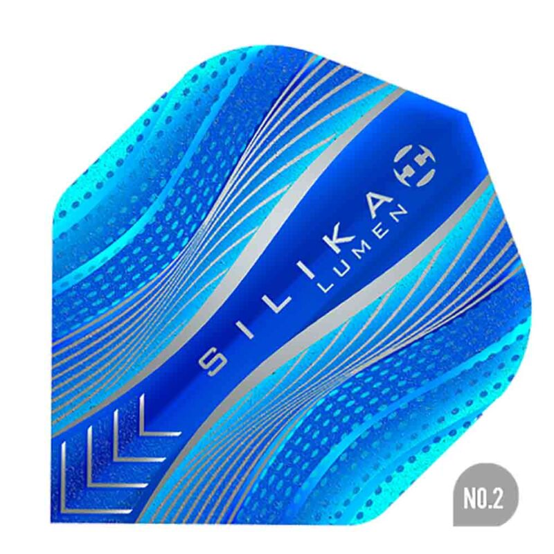 Billaresbalsalobre Plumas Harrows Darts Silika Lumen n2 5121 Aqua FB5121 - Imagen 3