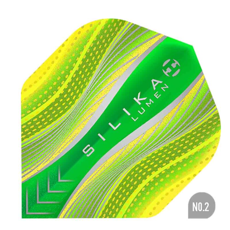 Billaresbalsalobre Plumas Harrows Darts Silika Lumen n2 5121 Yellow FB5122 - Imagen 3