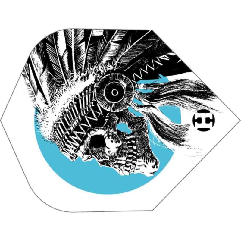Billaresbalsalobre Plumas Harrows Darts Prime Indian Skull 7546 FB7546 - Imagen 2