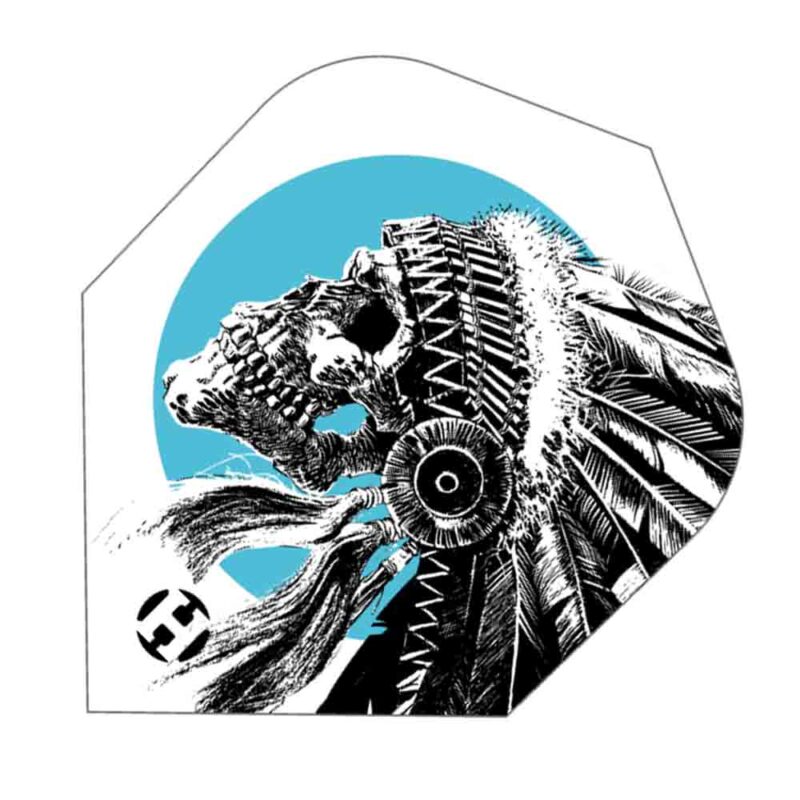 Billaresbalsalobre Plumas Harrows Darts Prime Indian Skull 7546 FB7546 - Imagen 3