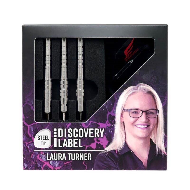 Billaresbalsalobre Dardos Cosmo Darts DISCOVERY LABEL Laura Turner 90% 26g - Imagen 6