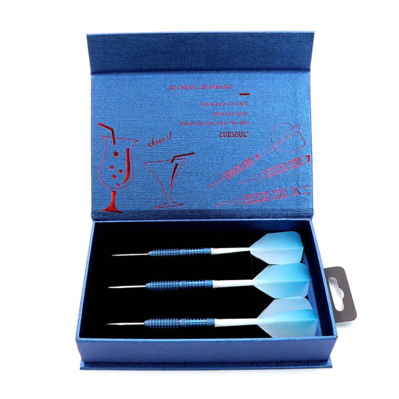 Billaresbalsalobre Dardos Cuesoul Blue Cocktail Steel Tip 90% 22g CSOP-90Y22K11 - Imagen 2