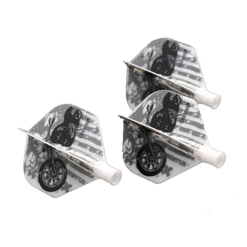 Billaresbalsalobre Plumas Flights Darts Cuesoul Tero AK4 Motorcycle AK4+2MTC - Imagen 4