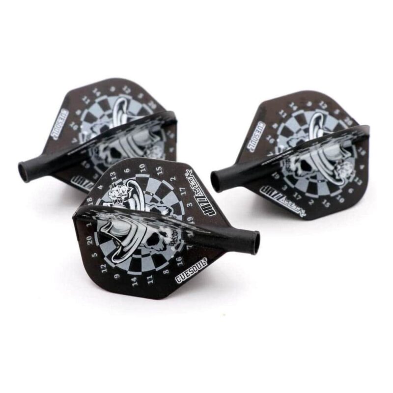 Billaresbalsalobre Plumas Flights Darts Cuesoul Tero AK4 Skull Dartboard AK4+1BKL - Imagen 2