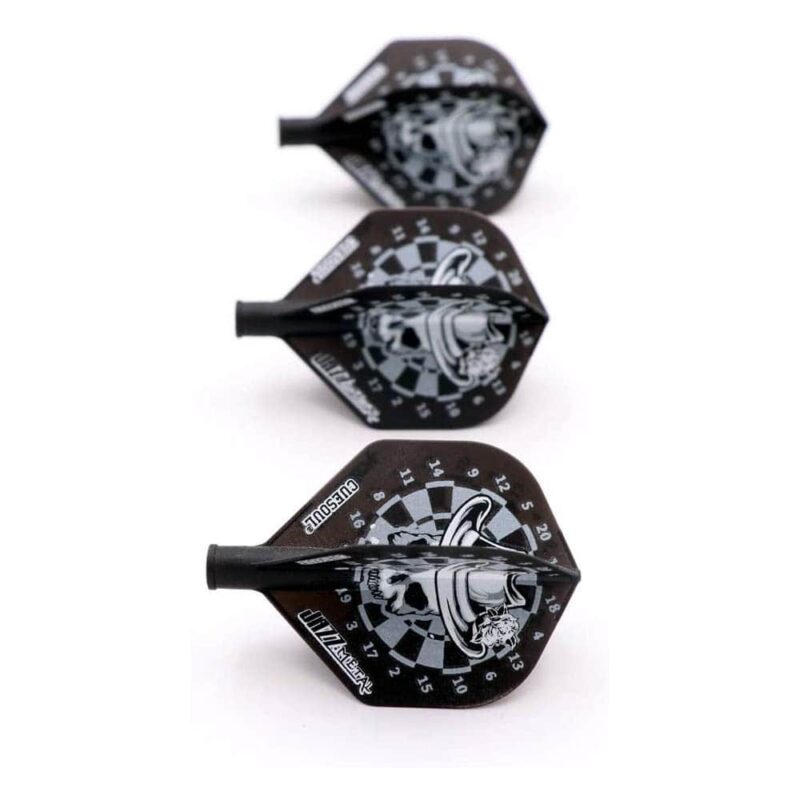 Billaresbalsalobre Plumas Flights Darts Cuesoul Tero AK4 Skull Dartboard AK4+1BKL - Imagen 3