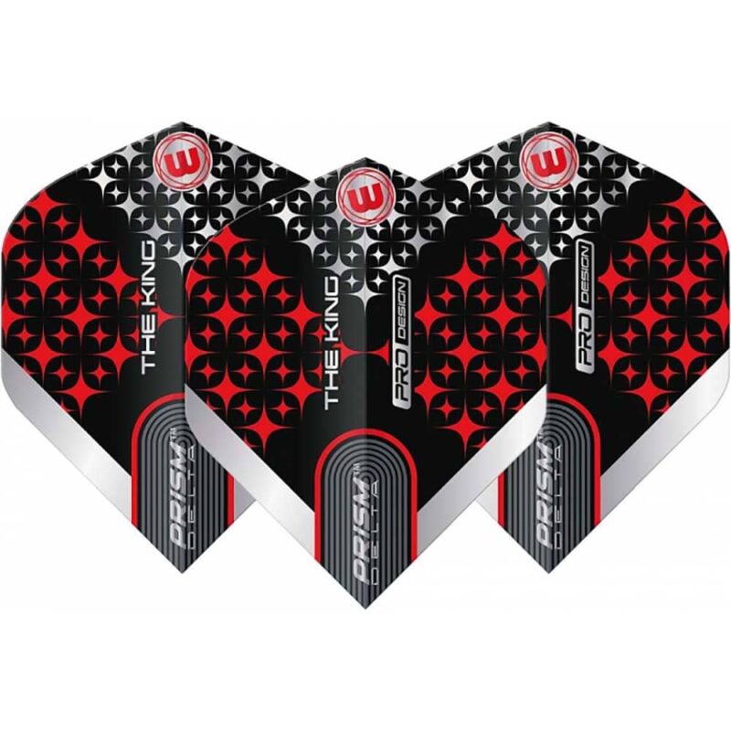 Billaresbalsalobre Plumas Winmau Darts Prism Delta The King 6915 6915.255 - Imagen 4