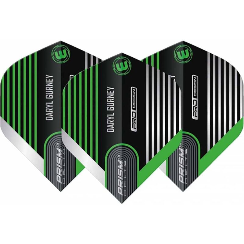 Billaresbalsalobre Plumas Winmau Darts Prism Delta Super Chin Green 6915.257 - Imagen 4