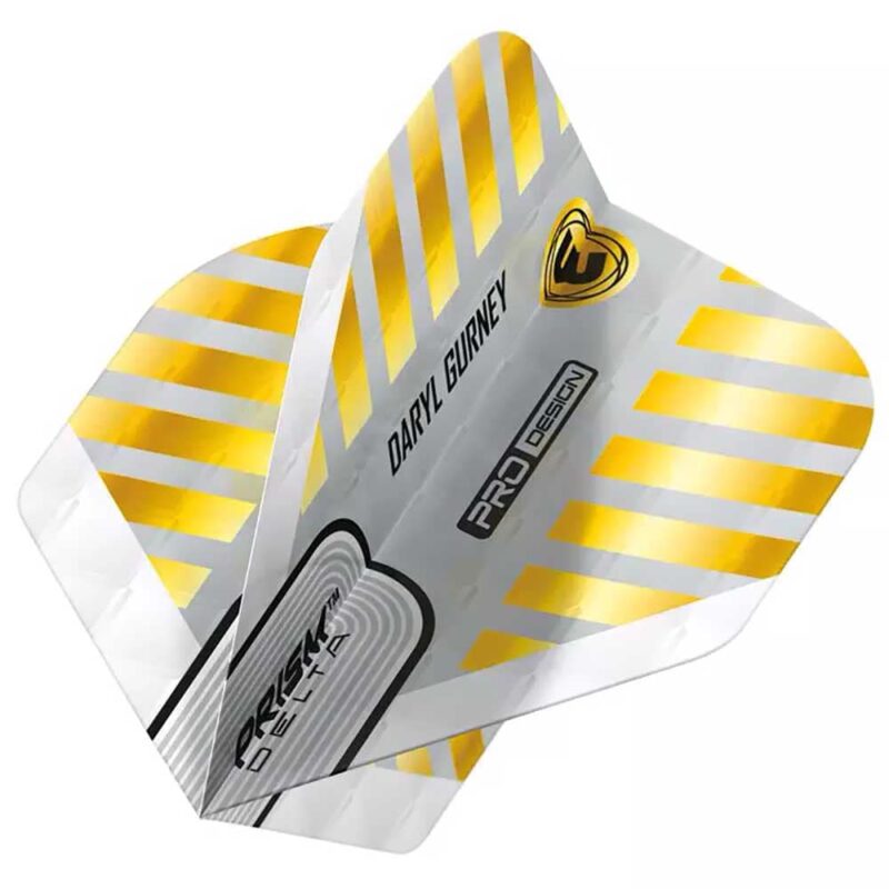 Billaresbalsalobre Plumas Winmau Darts Prism Delta Daryl Gurney White Gold 6915.258 - Imagen 2