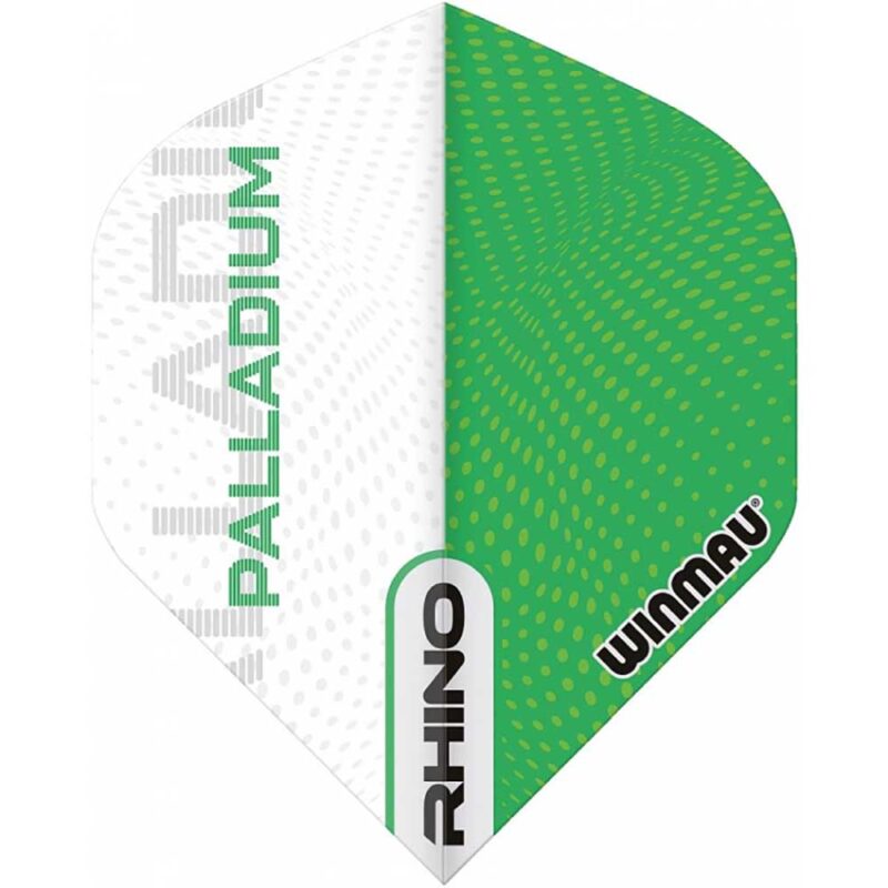 Billaresbalsalobre Plumas Winmau Darts Standard Rhino Pallatium Green White 6905.233