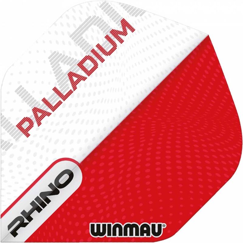 Billaresbalsalobre Plumas Winmau Darts Standard Rhino Pallatium Red White 6905.234 - Imagen 2