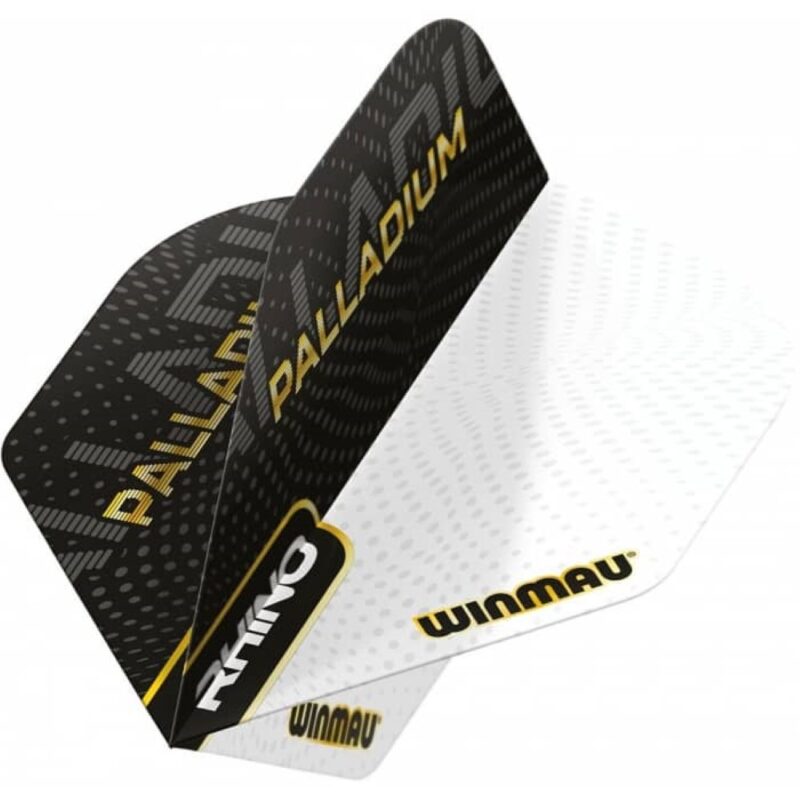 Billaresbalsalobre Plumas Winmau Darts Standard Rhino Pallatium Black White 6905.235 - Imagen 4