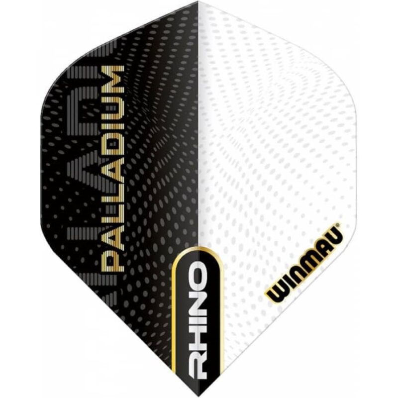 Billaresbalsalobre Plumas Winmau Darts Standard Rhino Pallatium Black White 6905.235