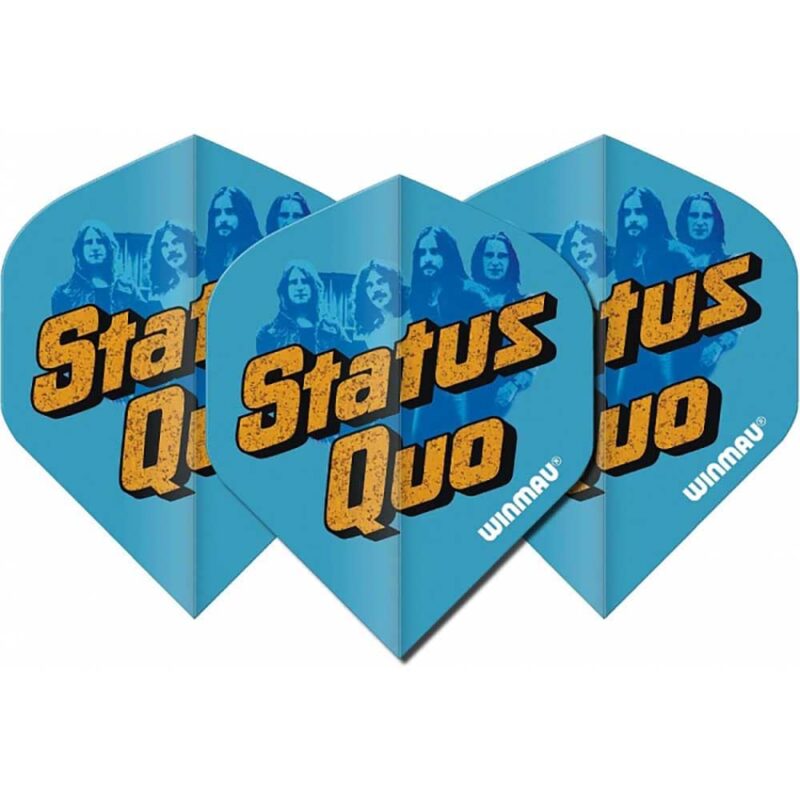 Billaresbalsalobre Plumas Winmau Darts Standard Rhino Status Quo - Blue 6905.243 - Imagen 4