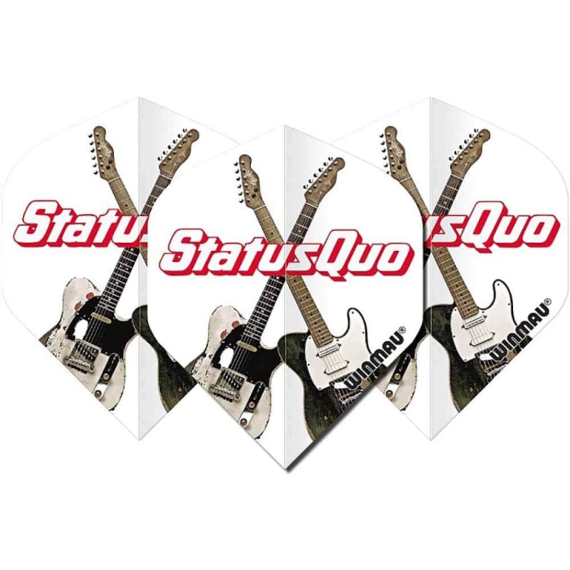 Billaresbalsalobre Plumas Winmau Darts Standard Rhino Status Quo - Guitars 6905.244 - Imagen 4
