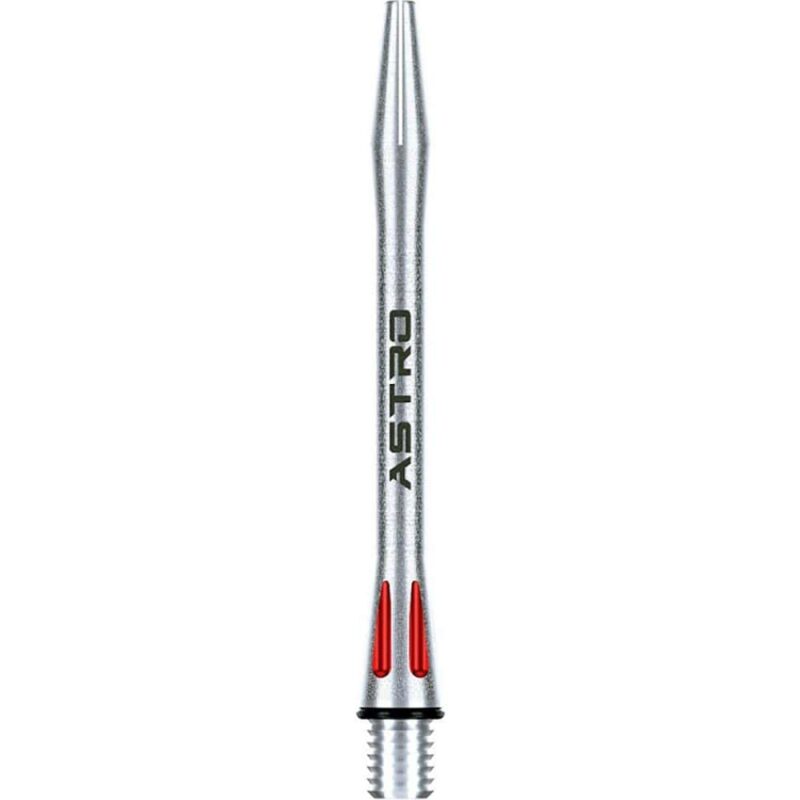 Billaresbalsalobre Cañas Winmau Darts Astro Aluminium Red Medium 46mm  7012.202
