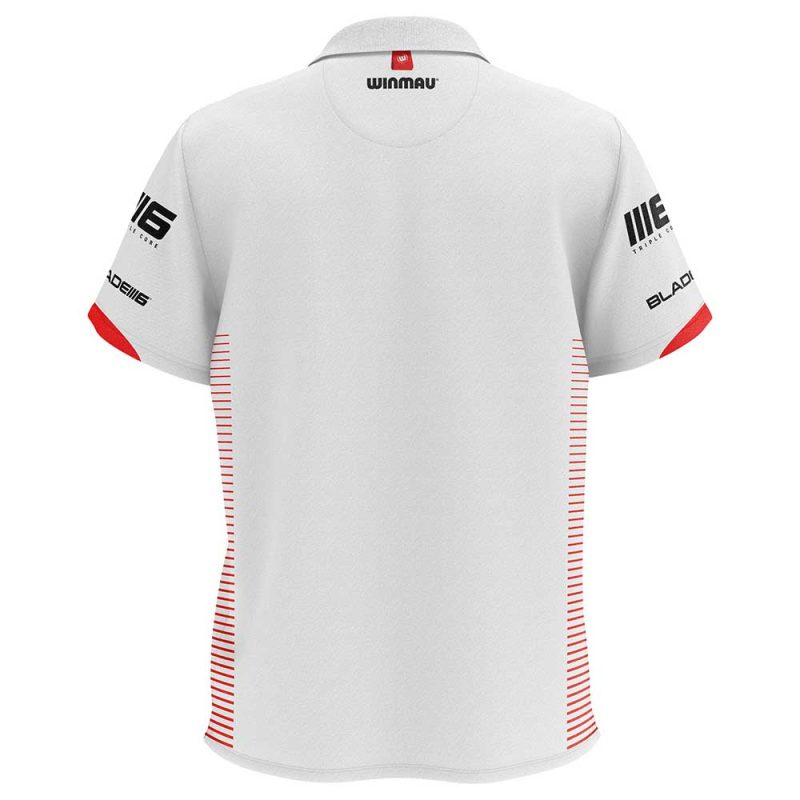 Billaresbalsalobre Polo Dardos Winmau Darts Pro Line Blade 6 White 3XL 8357-3XL - Imagen 2