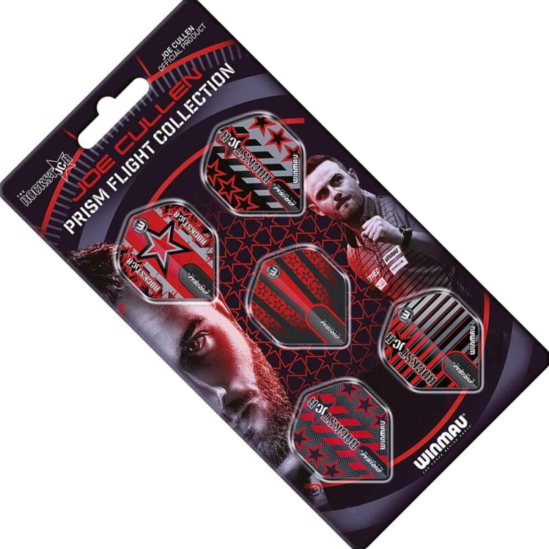 Billaresbalsalobre Plumas Winmau Darts Joe Cullen Prism Flight Collection 8138 - Imagen 2