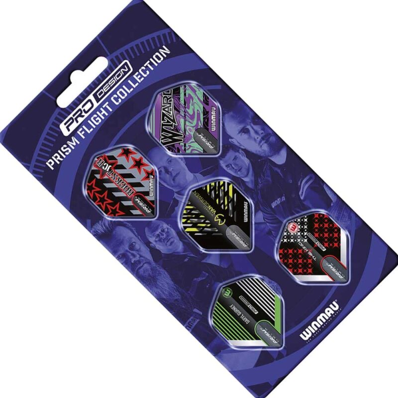 Billaresbalsalobre Plumas Winmau Darts  Players Flight Collection 8140 - Imagen 2
