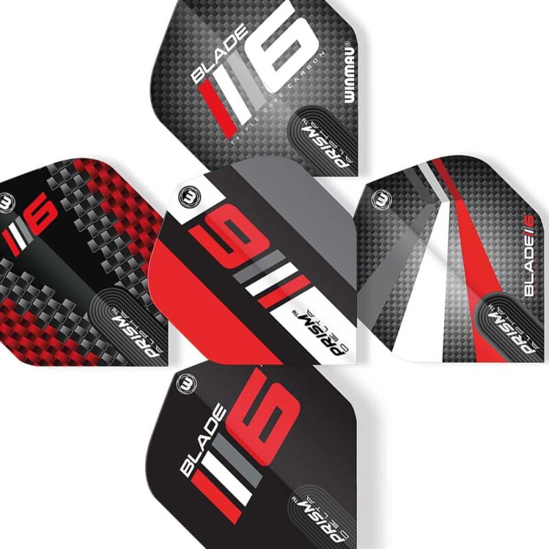 Billaresbalsalobre Plumas Winmau Darts Blade 6 Flight Collection 8142 - Imagen 3