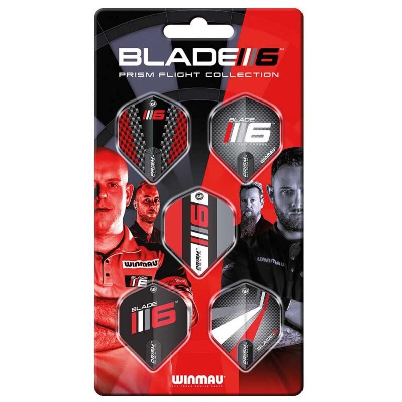 Billaresbalsalobre Plumas Winmau Darts Blade 6 Flight Collection 8142