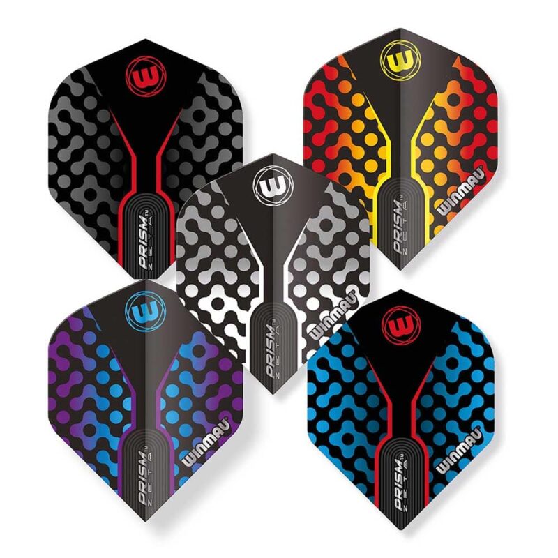 Billaresbalsalobre Plumas Winmau Darts Prism Zeta Flight Collection 8143 - Imagen 3