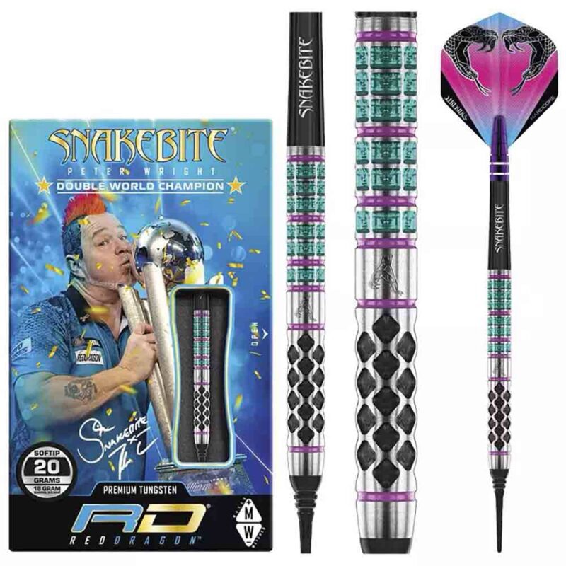 Billaresbalsalobre Dardos Red Dragon Peter Wright Supa Venom 90% 20g RDD2468 - Imagen 3