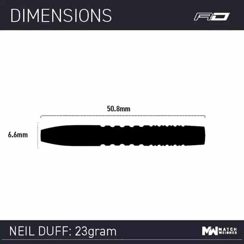 Billaresbalsalobre Dardos Red Dragon Neil Duff 90% 23g  RDD2479 - Imagen 6
