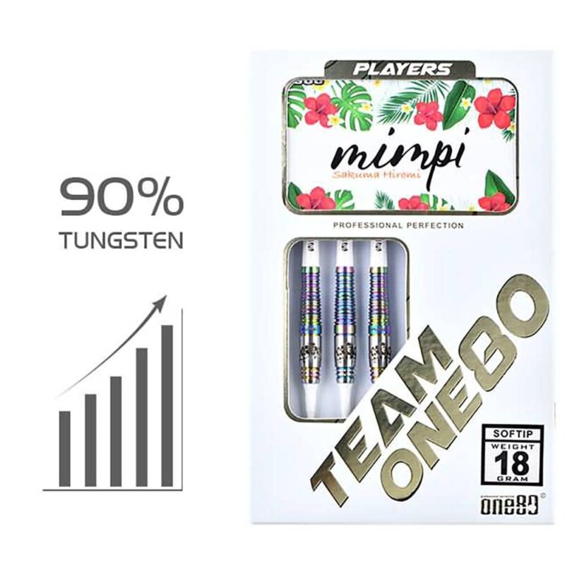 Billaresbalsalobre Dardos One 80 Sakuma Hiromi 90% 18g 9124 - Imagen 4