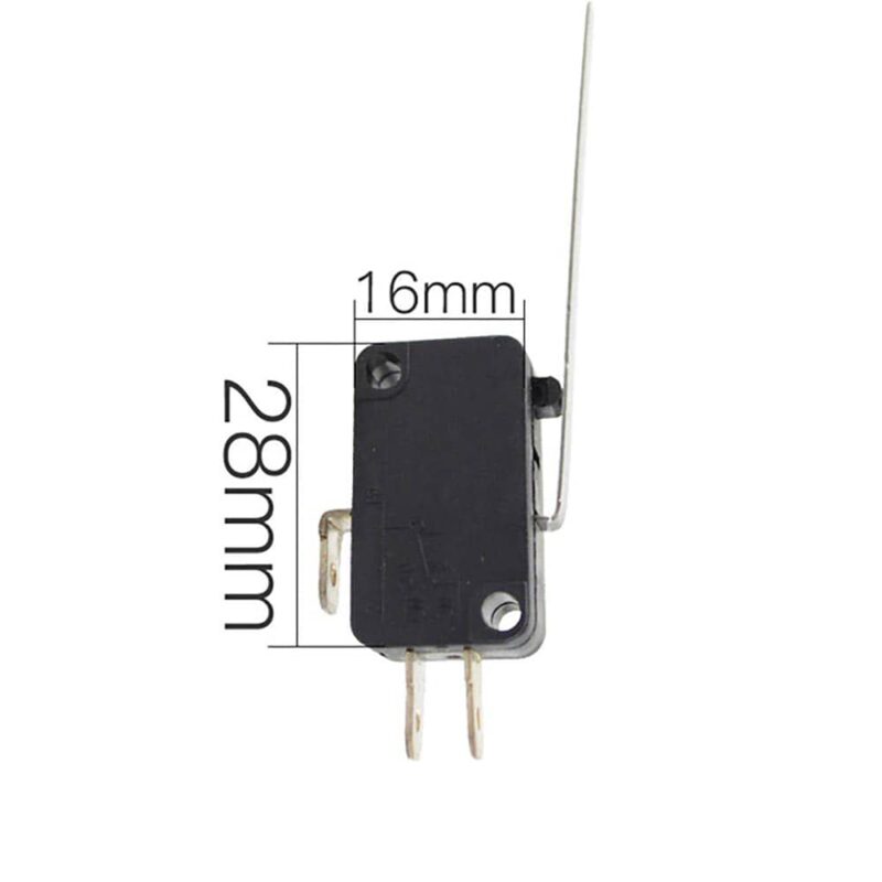 Billaresbalsalobre Micro interruptor 28mm x 16mm varilla recta 52mm - Imagen 3
