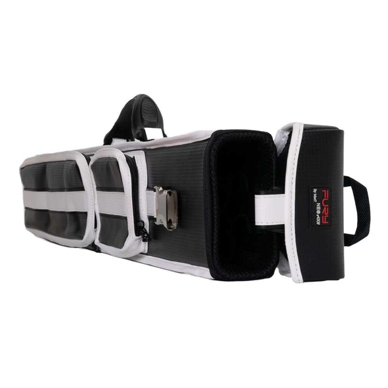 Billaresbalsalobre Funda rígida Taco Billar Fury Neo Black White 3x5 85cm 30.213.57.0 - Imagen 3