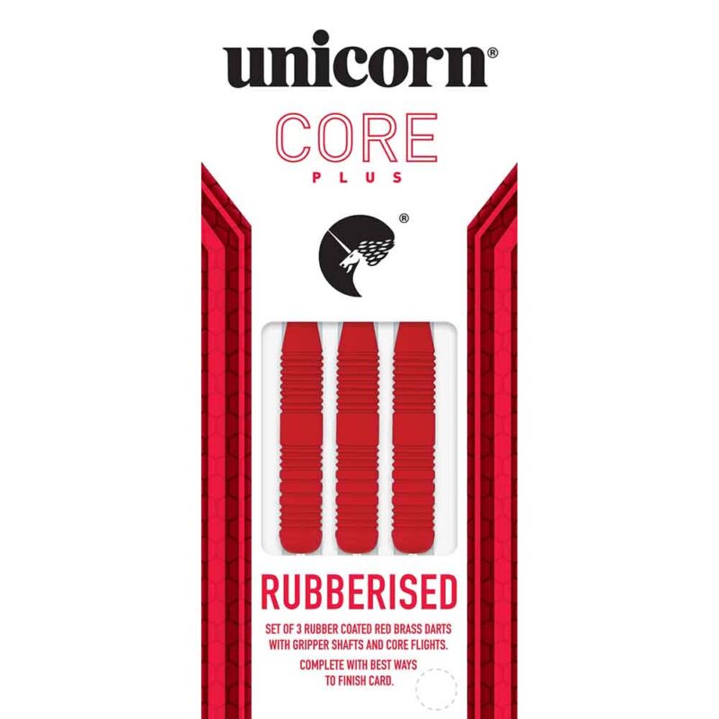 Billaresbalsalobre Dardos Unicorn Rubberised Red 23gr Latón 8654 - Imagen 5