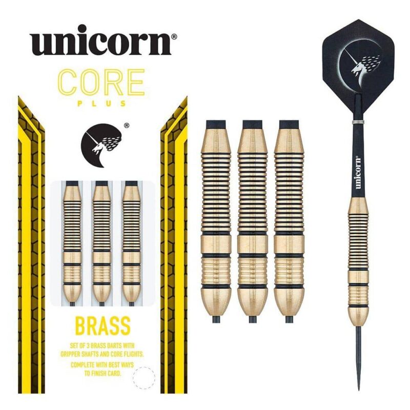 Billaresbalsalobre Dardos Unicorn Core Plus Brass S1 26gr Latón 8678 - Imagen 4